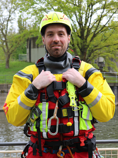 Referent Strömungsrettung: Marcel Mäuselein
