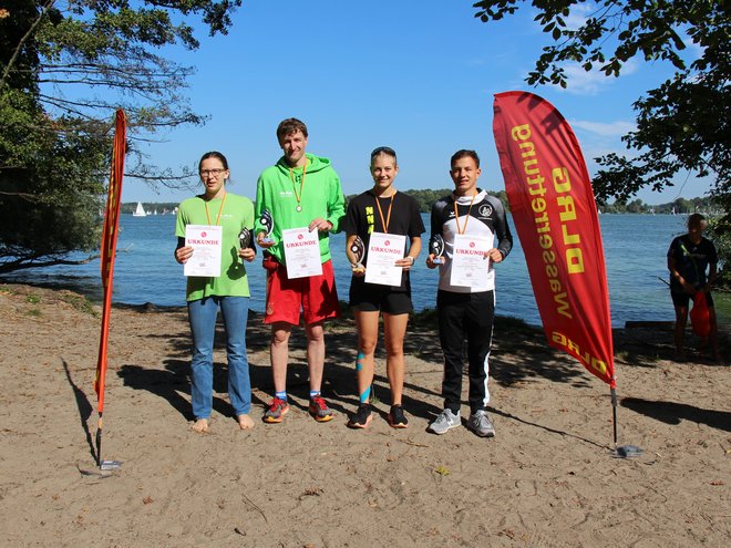 Die Erstplatzierten der verschiedenen Altersklassen