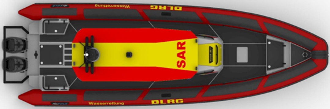 Alunaut A10 RIB Draufsicht